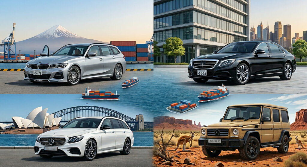 オーストラリアの”特別税”を逆手に！日本からBBAを個人輸入して合法登録できる意外な車種とは